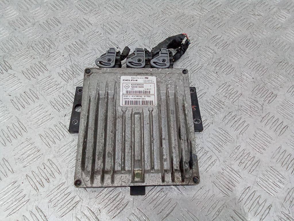 блок управления двигателем Renault Kangoo 2 поколение 2007, 8200399038 - фото №1