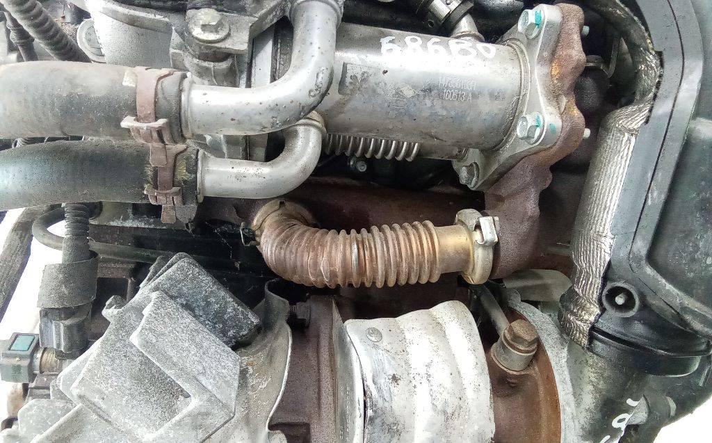 коллектор выпускной Renault Megane 3 поколение 2011, 1.5 л., дизель, МКПП - фото №1