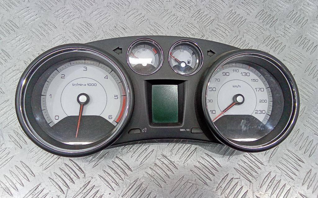 щиток приборов (приборная панель) Peugeot 308 T7 2008, 9665107680 - фото №1