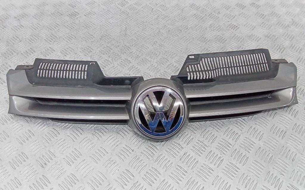 решетка радиатора Volkswagen Golf 5 поколение 2007, 1K0853653 - фото №1