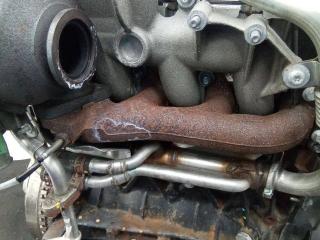 коллектор выпускной Renault Megane 2 поколение [рестайлинг] 2007, 1.9 л., дизель, МКПП