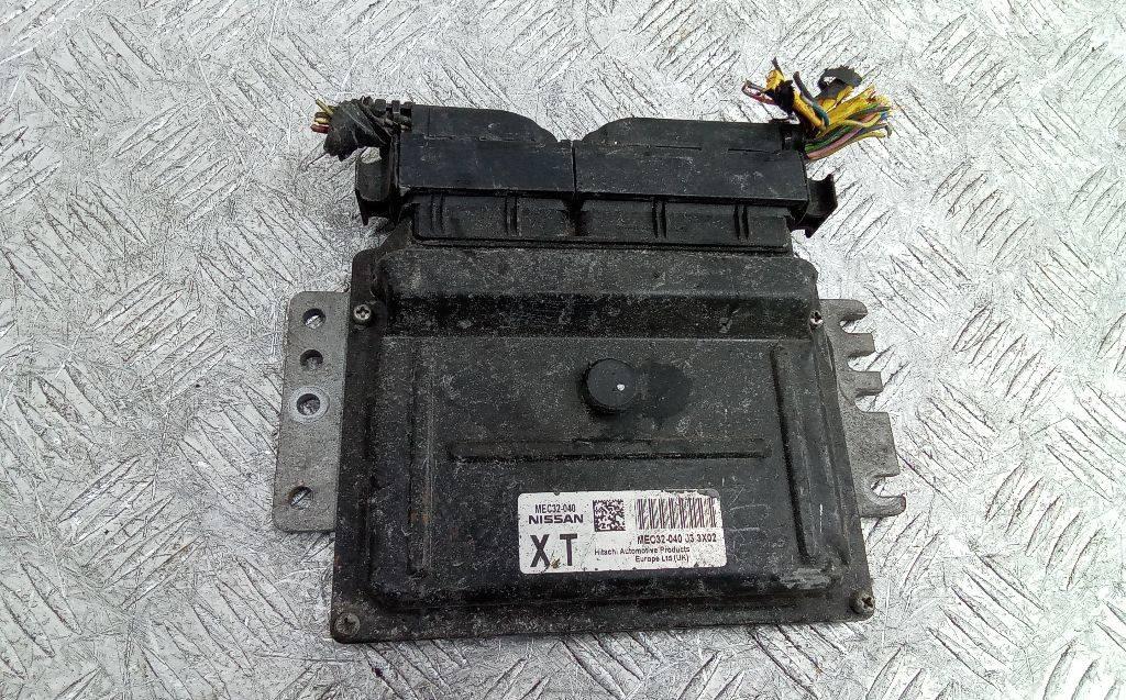 блок управления двигателем Nissan Micra 3 поколение (K12) 2005, 1.2 л., бензин, МКПП, MEC32-040 - фото №1
