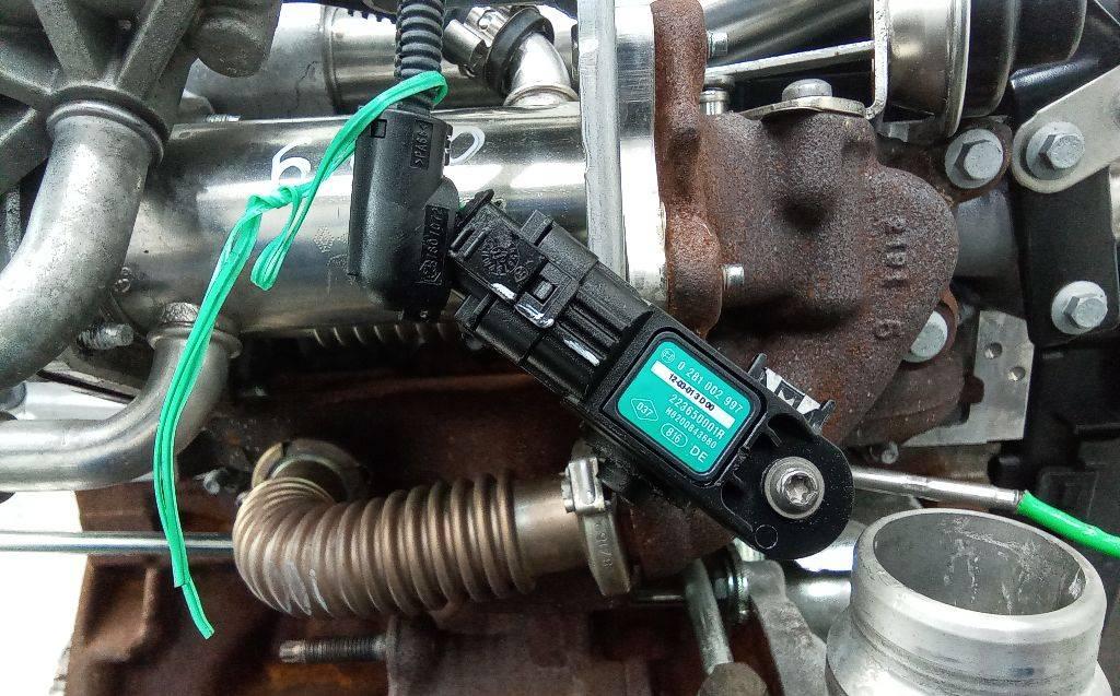 датчик абсолютного давления Renault Duster 1 поколение 2011, 1.5 л., дизель, МКПП, 0281002997 - фото №1