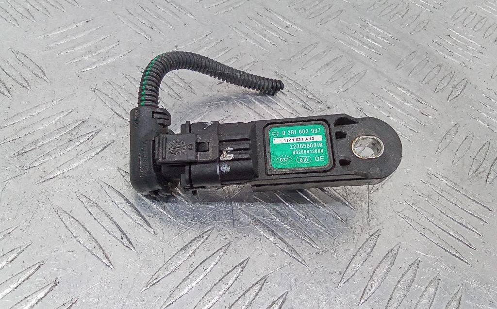 датчик абсолютного давления Renault Duster 1 поколение 2011, 1.5 л., дизель, МКПП, 0281002997 - фото №1