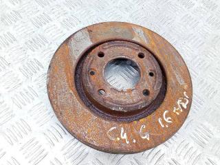 диск тормозной передний Citroen C4 2 поколение 2012, 1.6 л., дизель