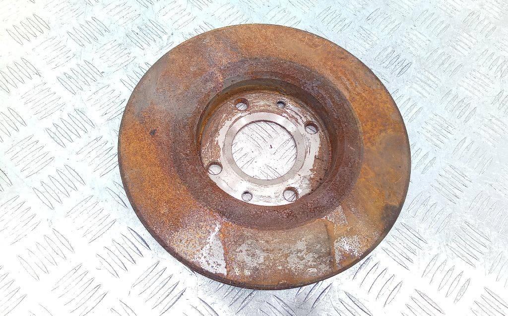 диск тормозной передний Citroen C4 2 поколение 2012, 1.6 л., дизель - фото №1