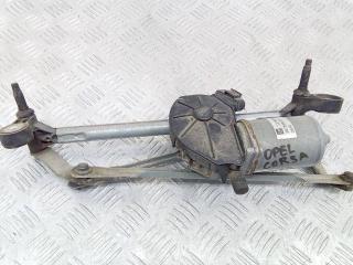механизм стеклоочистителя (трапеция дворников) Opel Corsa D [рестайлинг] 2010, 13182340