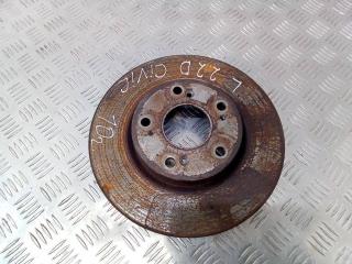 диск тормозной передний Honda Civic 8 поколение [2-й рестайлинг] 2010, 2.2 л., дизель