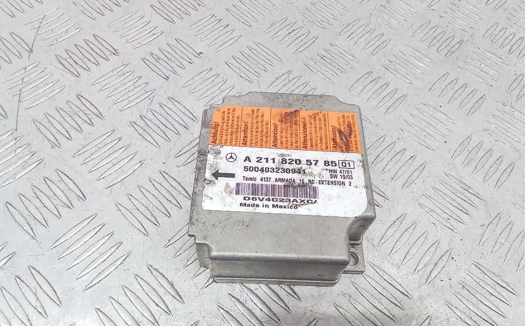 блок AirBag Mercedes-Benz E-Класс W211/S211 2005, A2118205785 - фото №1