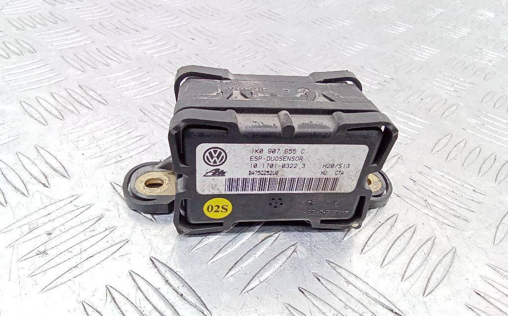 Блок управления ABS/ESP Volkswagen Jetta 5 поколение 2005, 1K0907655 - фото №1