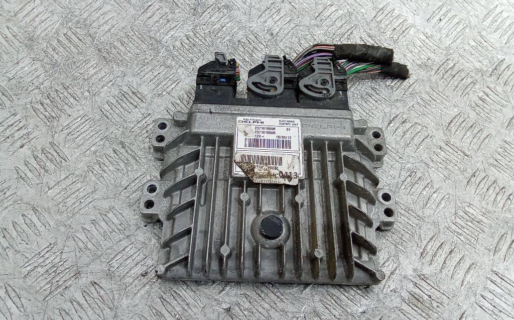 блок управления двигателем Renault Kangoo 2 поколение 2012, 1.5 л., дизель, МКПП, 237101989R - фото №1