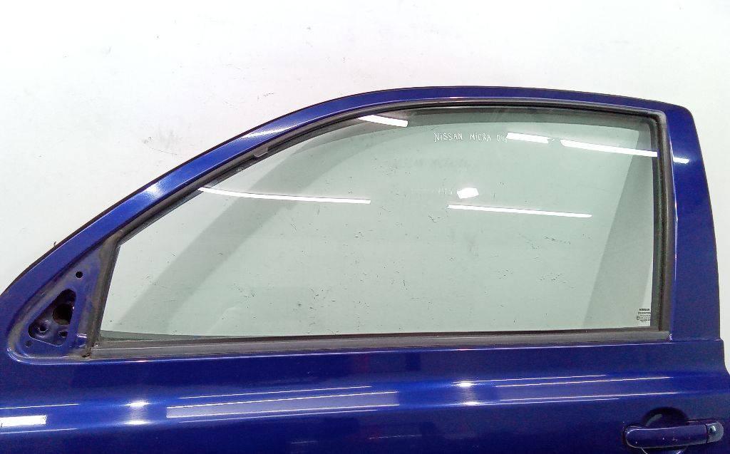 стекло двери передней левой Nissan Micra 3 поколение (K12) 2004, 43R-001583 - фото №1