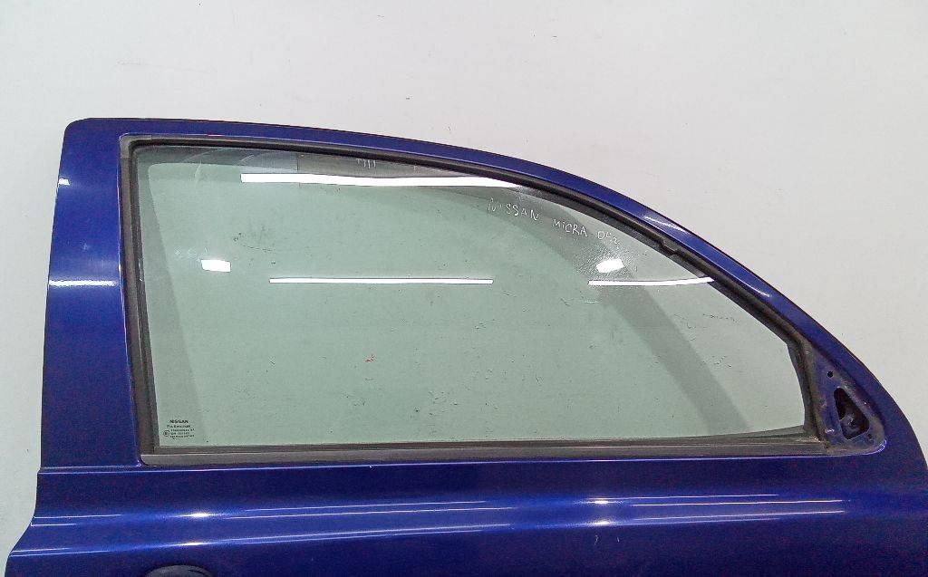 стекло двери передней правой Nissan Micra 3 поколение (K12) 2004, 43R-001583 - фото №1