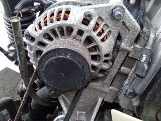 кронштейн генератора Kia Sorento 1 поколение [рестайлинг] 2006, 2.5 л., дизель, АКПП