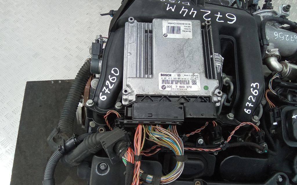 блок управления двигателем BMW 3 серия E90/E91/E92/E93 2006, 2.0 л., дизель, МКПП, 7803372, 0281013502 - фото №1
