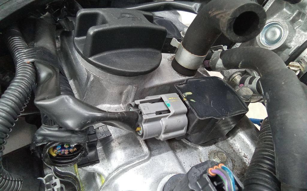 катушка зажигания Nissan Note E12 2014, 1.2 л., бензин, МКПП, 22448-JA000 - фото №1