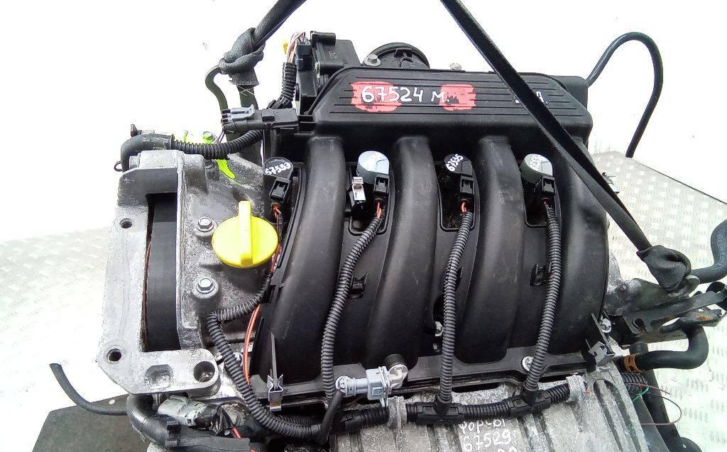 коллектор впускной Renault Logan 1 поколение 2007, 1.6 л., бензин, МКПП - фото №1