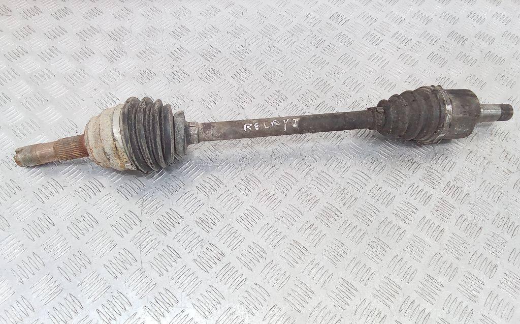 полуось передняя левая (приводной вал, ШРУС) Citroen Jumper 2 поколение 2008, 2.2 л., дизель, МКПП - фото №1