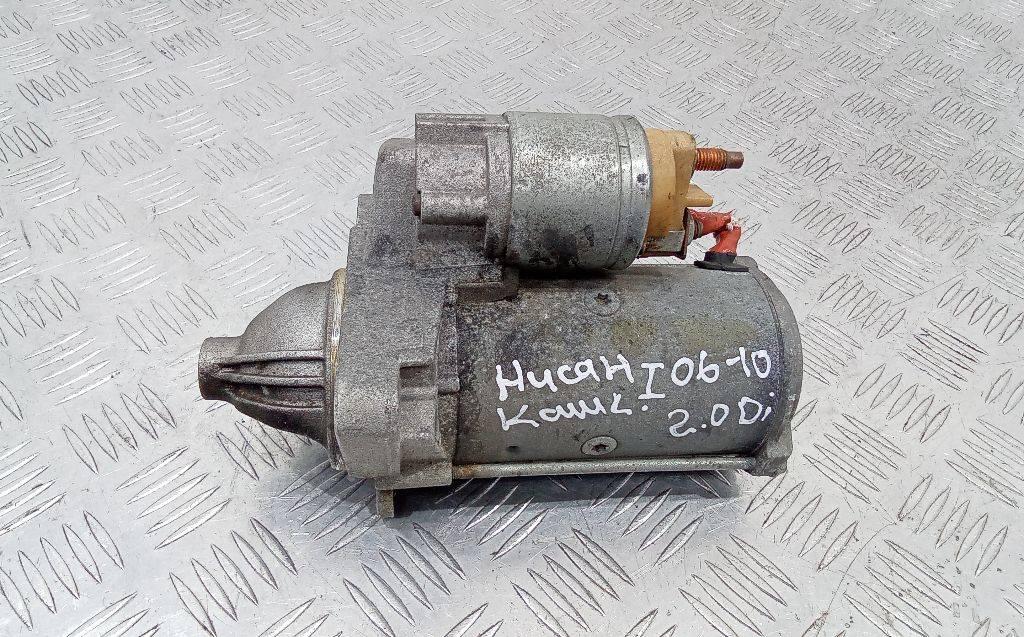 стартер Nissan Qashqai 1 поколение 2008, 2.0 л., дизель, 492860 - фото №1