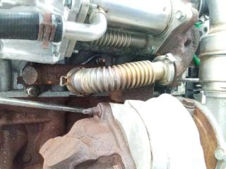 коллектор выпускной Renault Twingo 2 поколение [рестайлинг] 2011, 1.5 л., дизель, МКПП