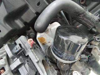 теплообменник масляного фильтра Renault Clio 4 поколение 2013, 1.5 л., дизель, МКПП