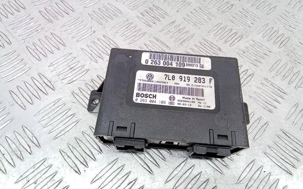 блок управления парктрониками Volkswagen Touareg 1 поколение 2004, 7L0919283 - фото №1