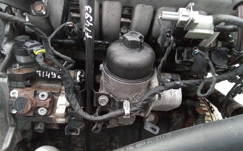 корпус масляного фильтра Hyundai i30 FD 2007, 1.6 л., дизель, МКПП - фото №1