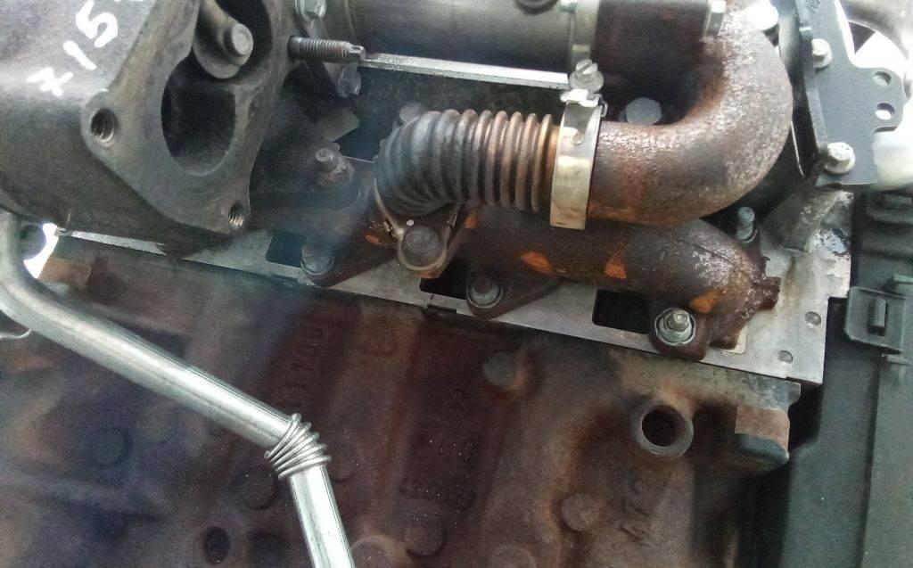 коллектор выпускной Renault Clio 3 поколение 2007, 1.5 л., дизель, МКПП, 468141 - фото №1