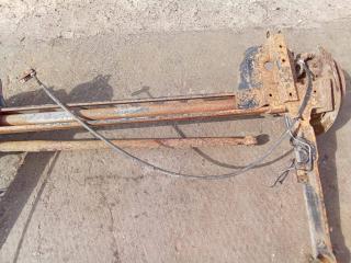 трос ручника Renault Trafic 2 поколение 2004