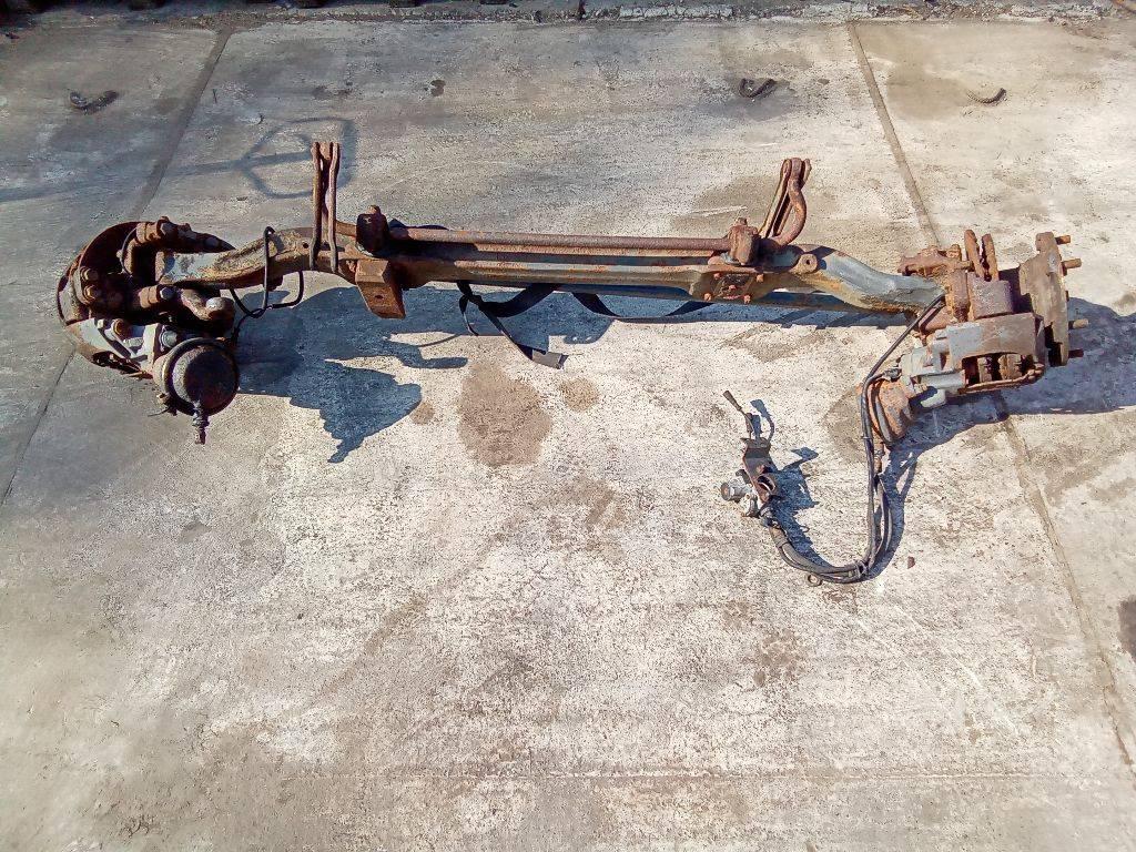 балка подвески передняя (подрамник) Mercedes-Benz Atego 1 поколение 2001, 9723310901 - фото №1