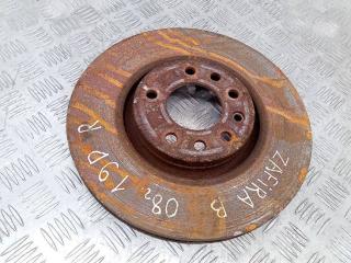 диск тормозной передний Opel Zafira Family [рестайлинг] 2008, 1.9 л., дизель