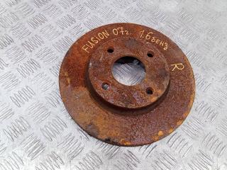 диск тормозной передний Ford Fusion 1 поколение [рестайлинг] 2007, 1.6 л., бензин