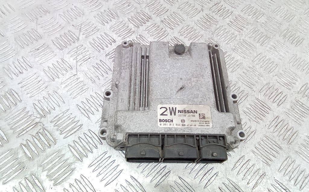 блок управления двигателем Nissan Qashqai 1 поколение 2008, 23710JD78B - фото №1