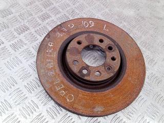 диск тормозной передний Opel Zafira Family [рестайлинг] 2009, 1.7 л., дизель