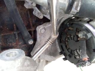 кронштейн генератора SsangYong Rodius 1 поколение [рестайлинг] 2007, 2.7 л., дизель, МКПП