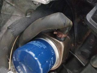 теплообменник масляного фильтра Renault Scenic 2 поколение [рестайлинг] 2006, 1.9 л., дизель, МКПП