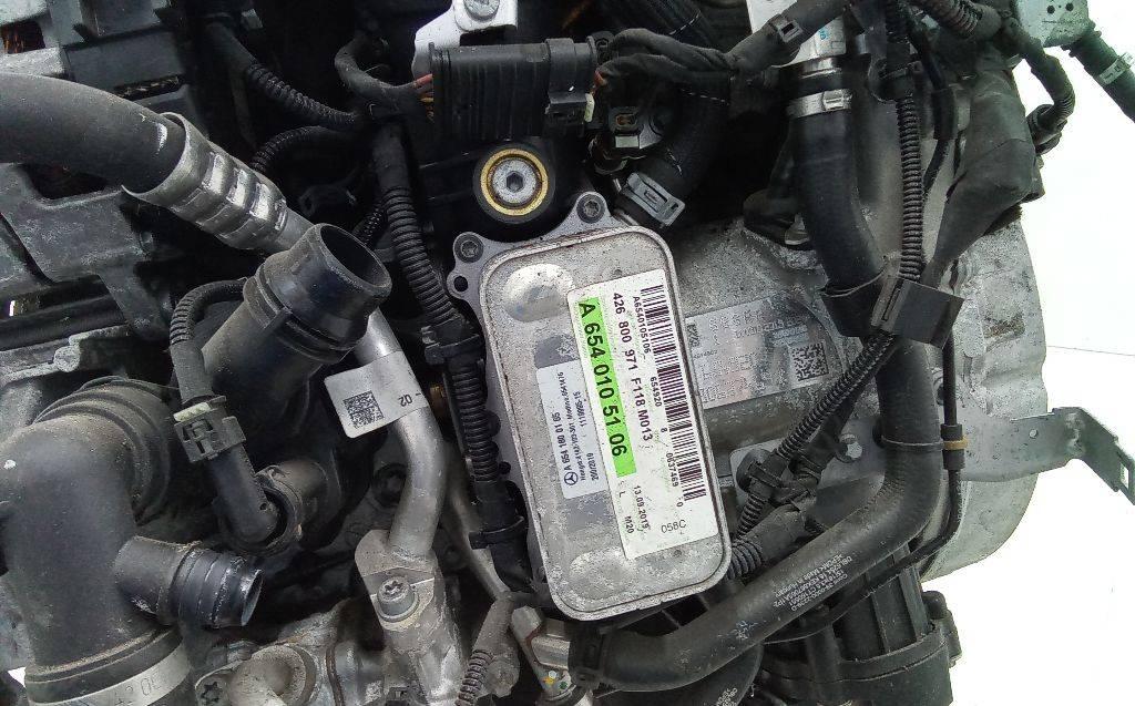 теплообменник масляного фильтра Mercedes-Benz A-Класс W177/V177 2019, 2.0 л., дизель, АКПП, A6540105106 - фото №1