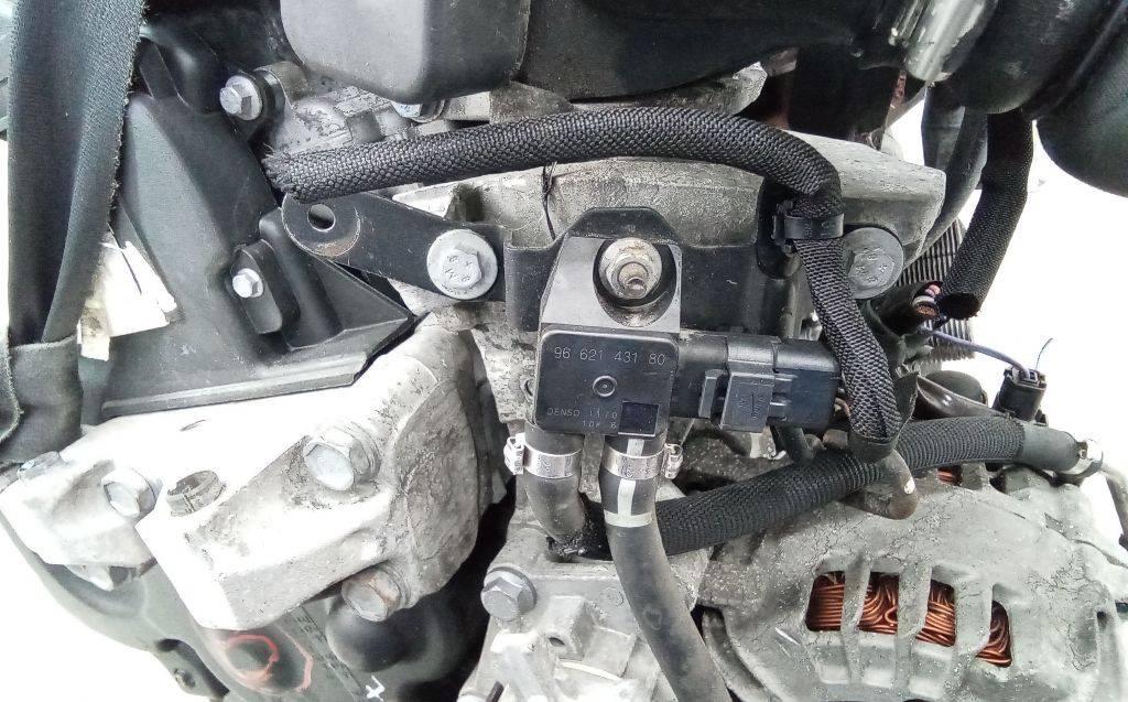 датчик давления (температуры) выхлопных газов Citroen C4 Picasso 1 поколение 2009, 1.6 л., дизель, МКПП, 9662143180 - фото №1