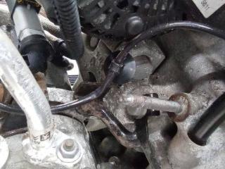 кронштейн компрессора кондиционера Peugeot 207 1 поколение [рестайлинг] 2011, 1.6 л., дизель, МКПП, 9672950980