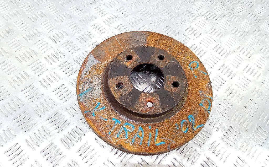 диск тормозной передний Nissan X-Trail T30 2002, дизель - фото №1