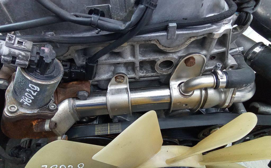 охладитель EGR / Радиатор EGR SsangYong Rexton Y250 2007, 2.7 л., дизель, A6651400470 - фото №1