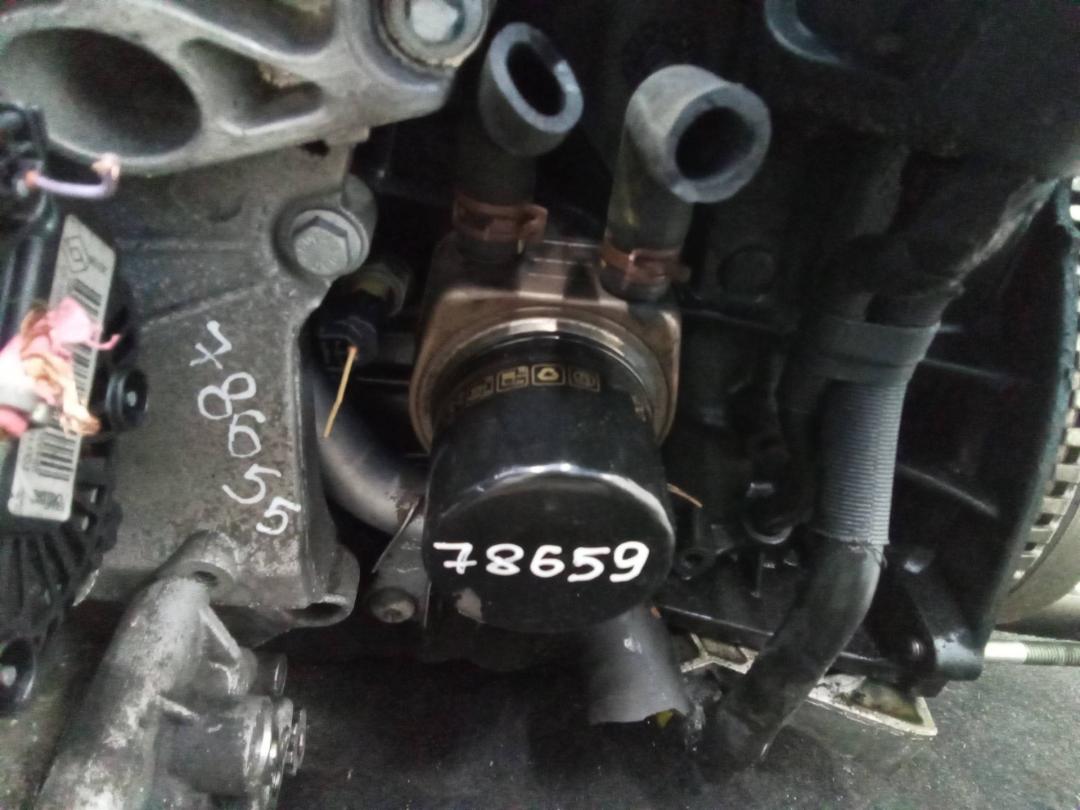 теплообменник масляного фильтра Renault Megane 2 поколение 2005, 1.9 л., дизель, МКПП - фото №1