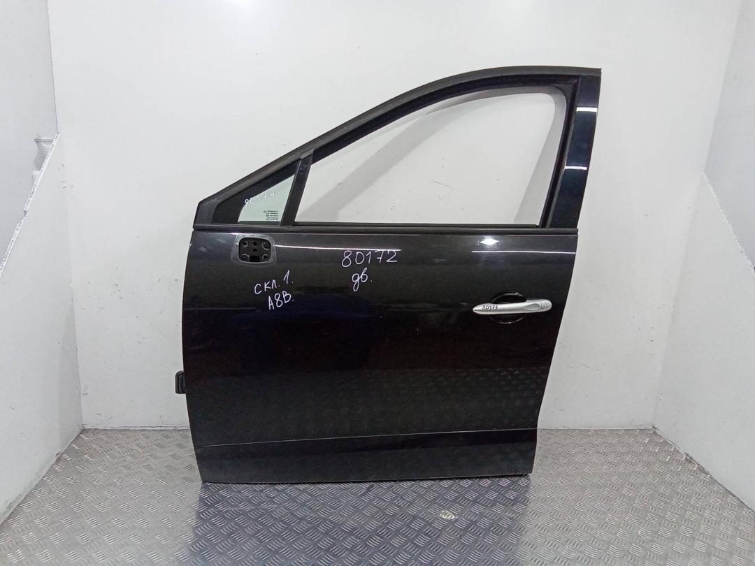 стекло двери передней левой Renault Grand Scenic 3 поколение 2010 - фото №1