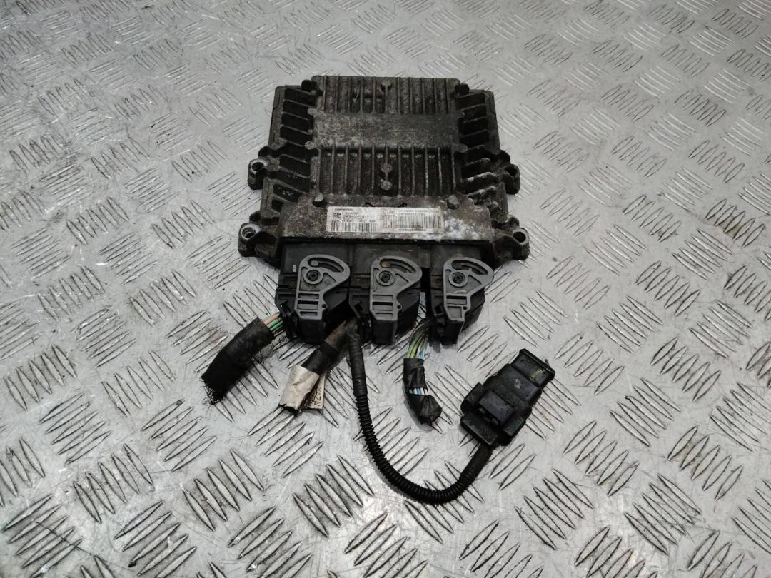 блок управления двигателем Peugeot 807 1 поколение 2007, 2.0 л., дизель, МКПП, 9663862980 - фото №1