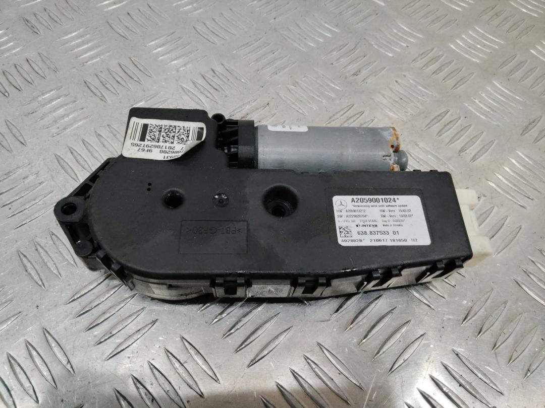 двигатель электролюка Mercedes-Benz C-Класс W205/S205/C205 2017, A2059001024 - фото №1