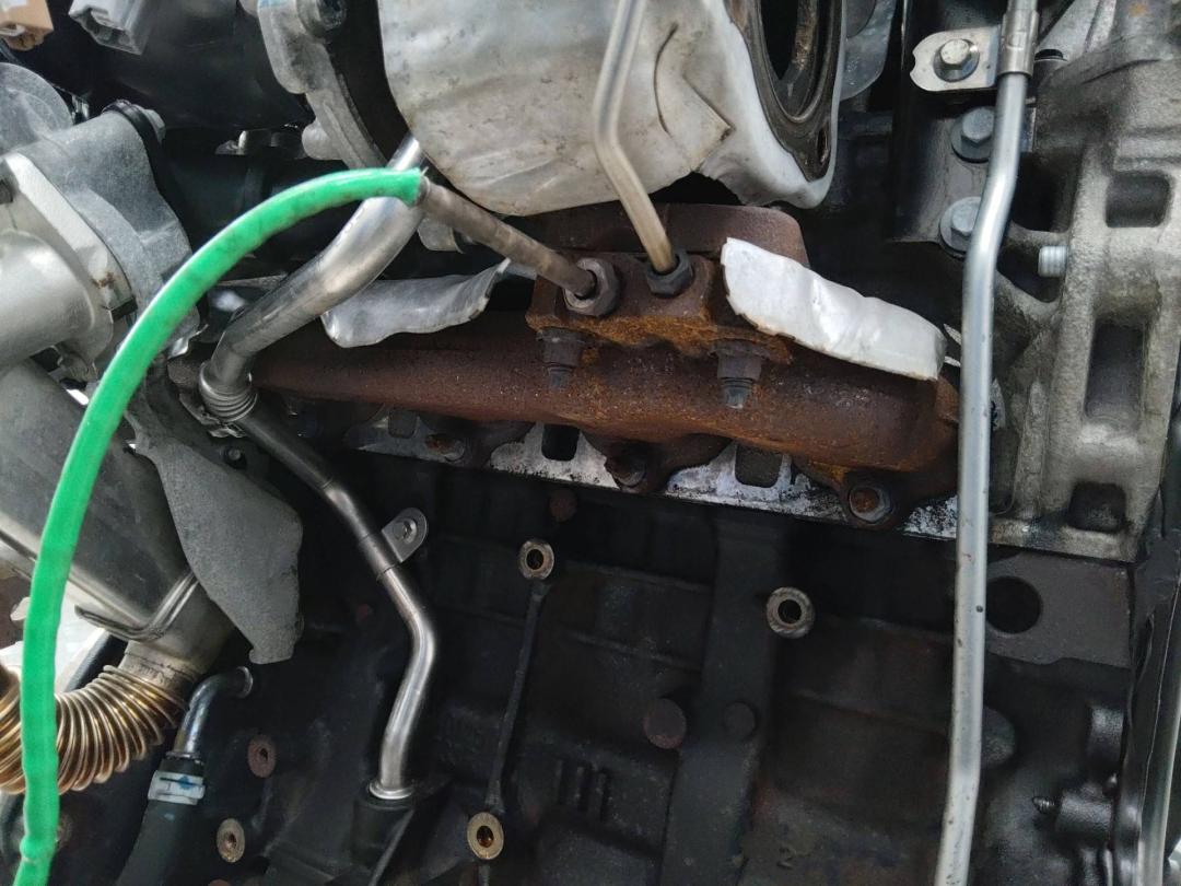 коллектор выпускной Renault Trafic 3 поколение 2016, 1.6 л., дизель, АКПП - фото №1