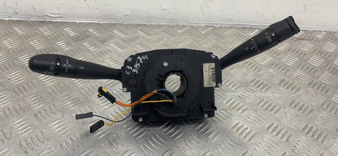 переключатель подрулевой (стрекоза) Citroen C3 1 поколение 2004, 96488214XT - фото №1