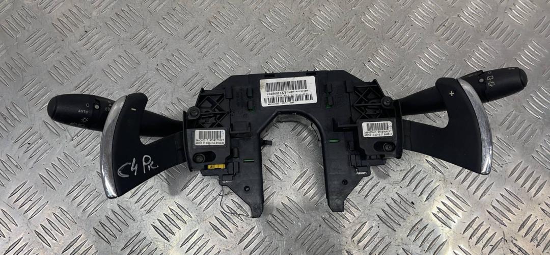 переключатель подрулевой (стрекоза) Citroen C4 Grand Picasso 1 поколение 2009, 96656018XT - фото №1