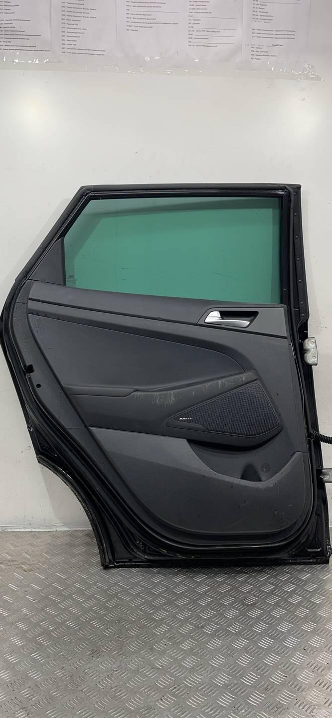 стеклоподъемник электрический задний левый Hyundai Tucson 1 поколение (2004 - 2010) - фото №1