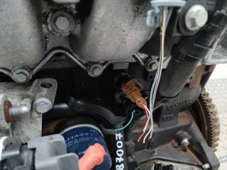 датчик детонации Renault Scenic 3 поколение 2009, 1.6 л., бензин, МКПП